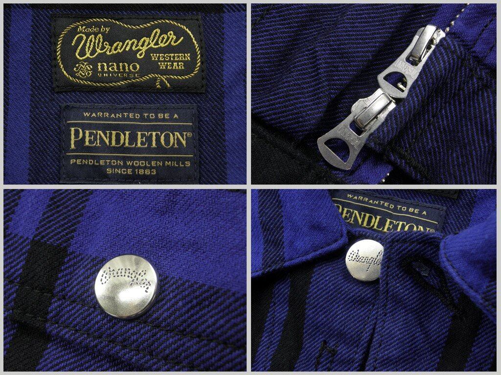 Wrangler × PENDLETON × NANO universe ／ ラングラー × ペンドルトン