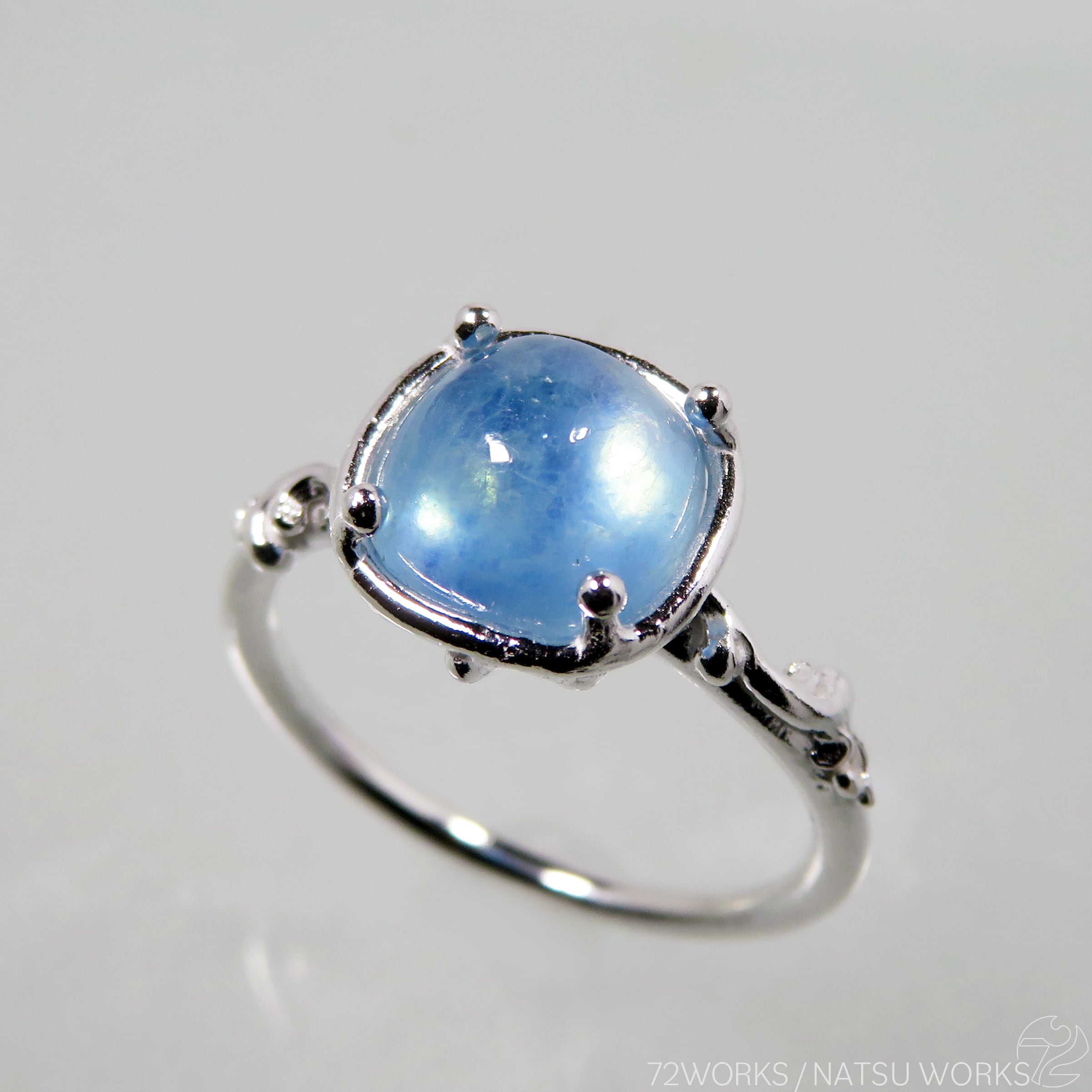 アクアマリン リング / Aquamarine Ring D | NATSU WORKS Jewelry アクアマリン リング / Aquamarine Ring D | NATSU WORKS Jewelry