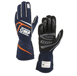 IB0-0776-A01#249 FIRST Gloves my2024 Navy blue/orange