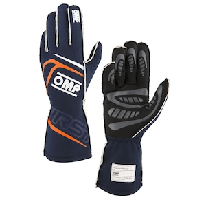 IB0-0776-A01#249 FIRST Gloves my2024 Navy blue/orange