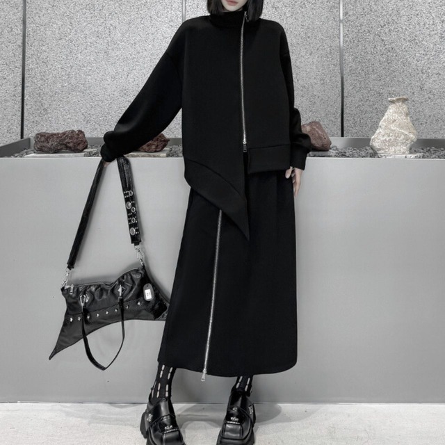 Zipper sweatshirt C0582