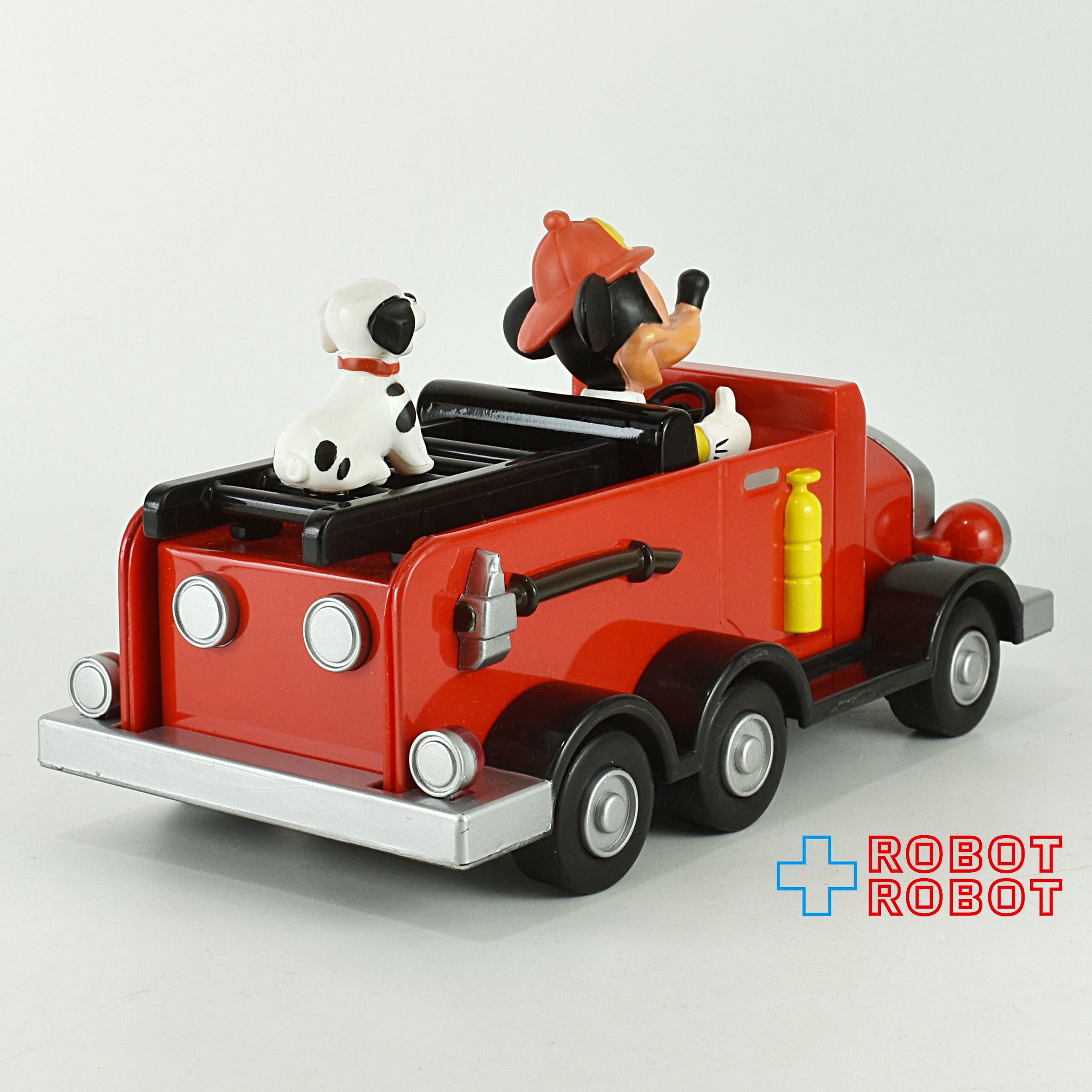 ディズニーストア ミッキ—マウス 消防車 プルバックカー | ROBOTROBOT