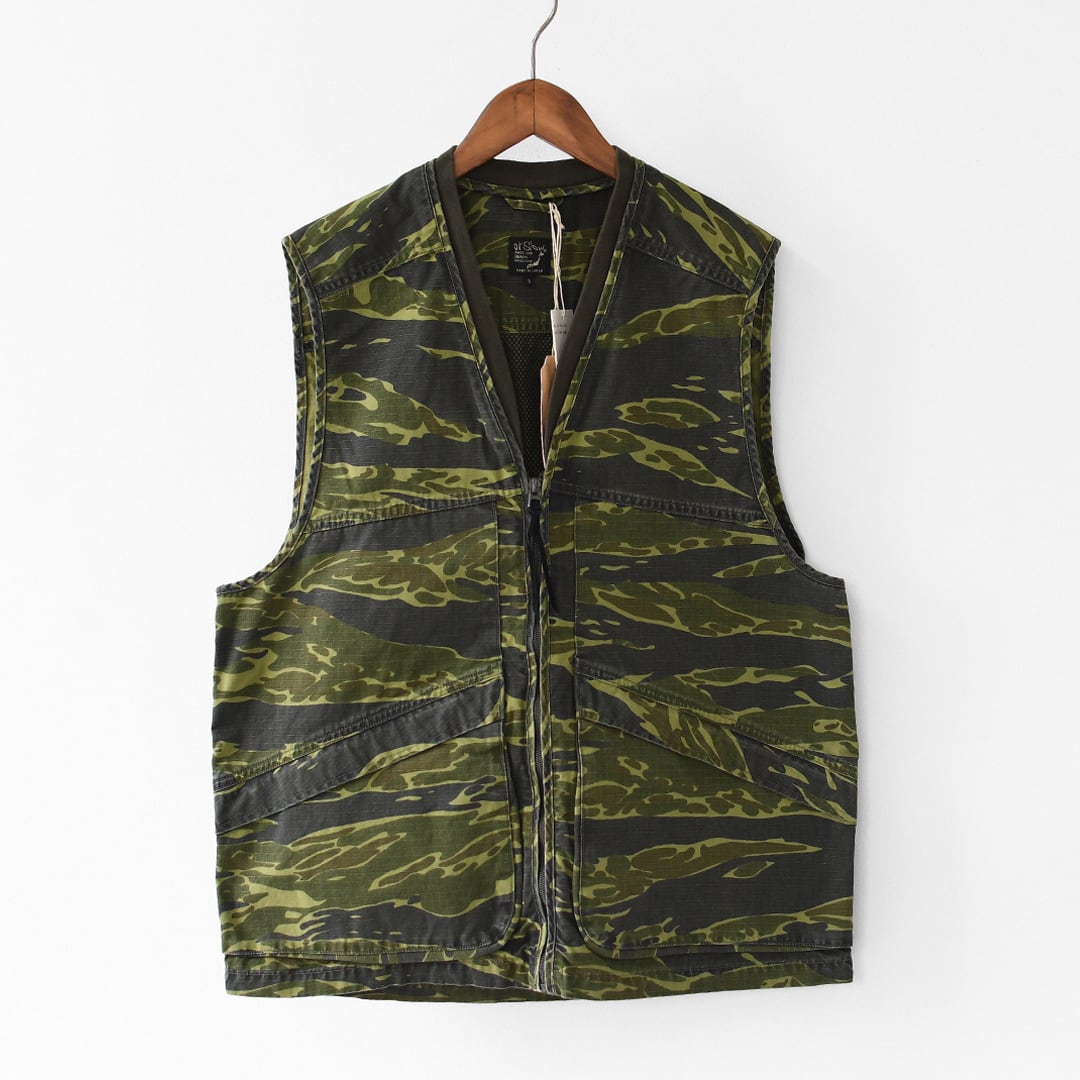 orslow [オアスロウ]UTILITY VEST -TIGER.CAMO- [01-9020-TGC