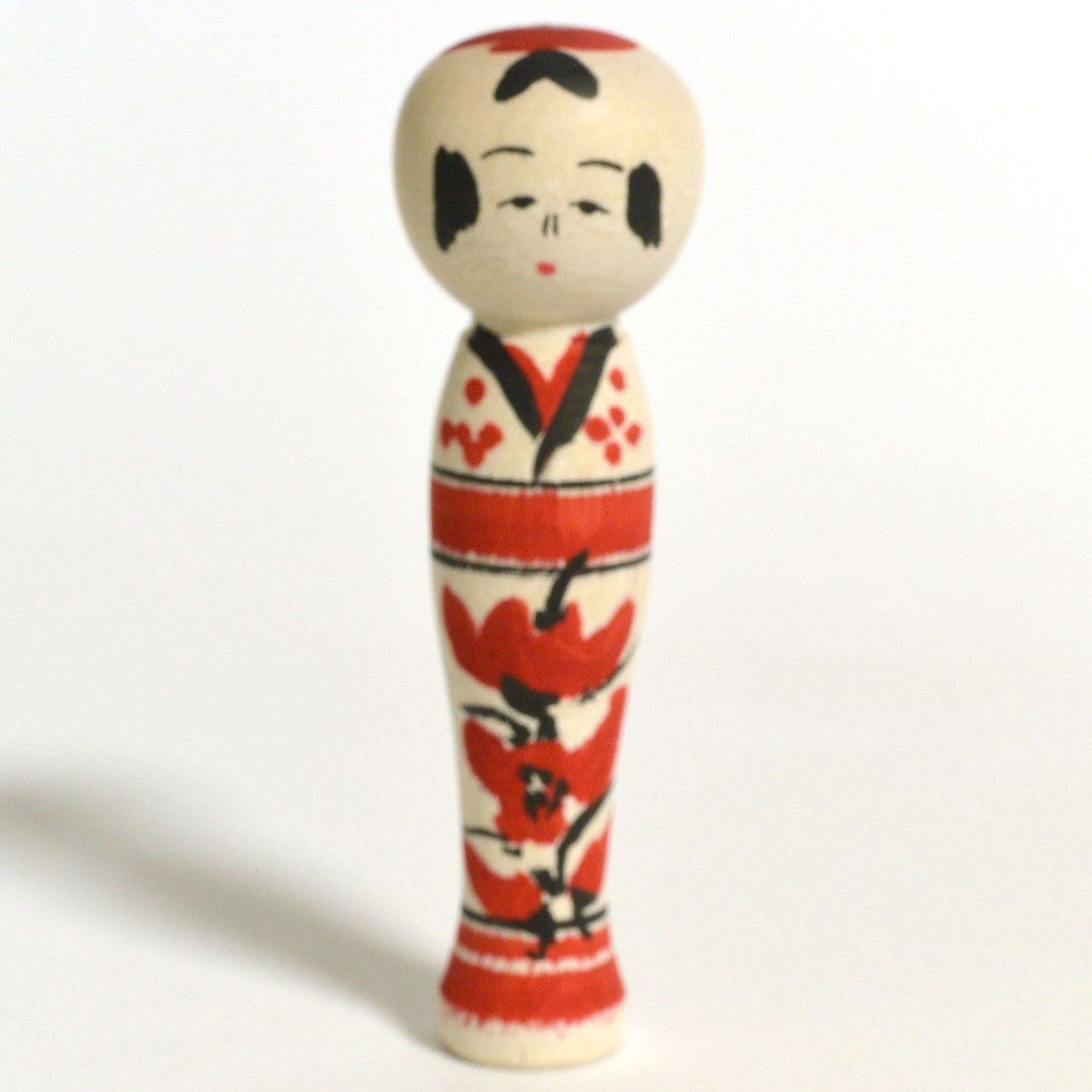 伝統こけし 約2.5寸 約7.5cm 鈴木敬 工人（作並系）#0370 | コケシア
