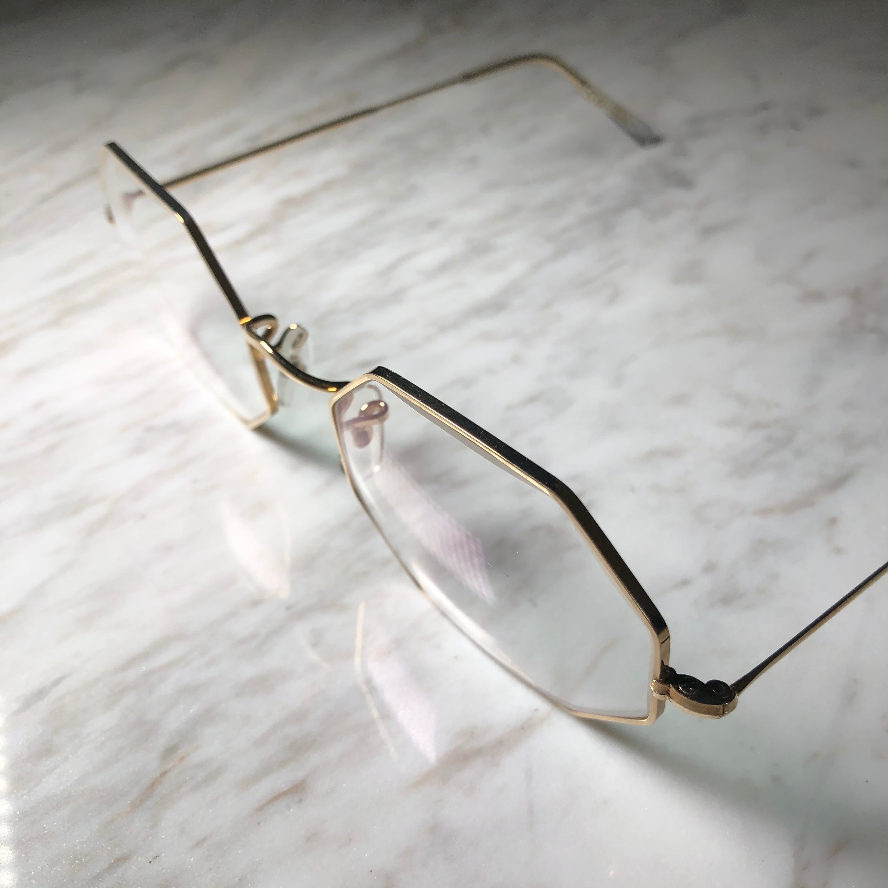 vintage ALGHA WORKS deadstock glasses 