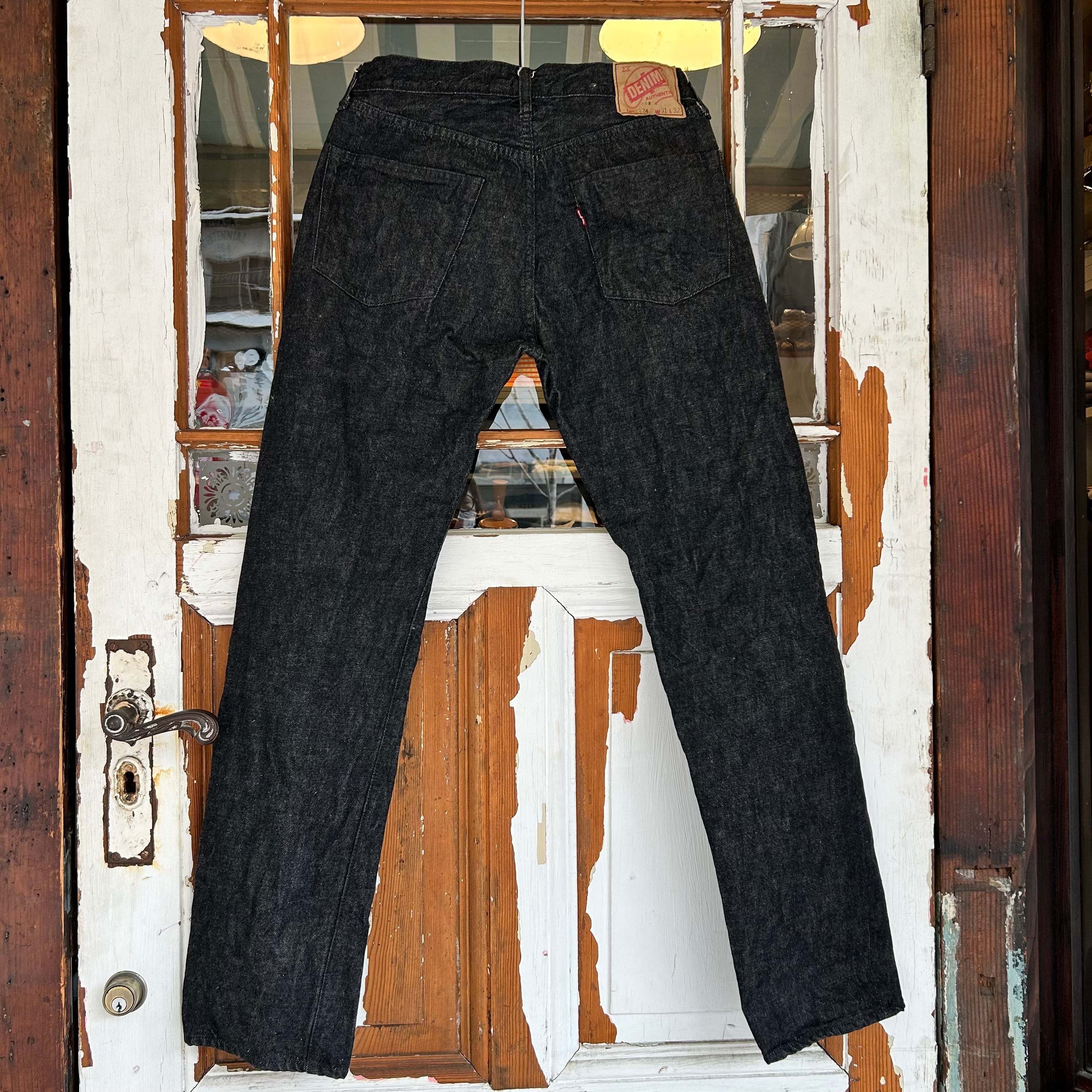 DENIME Lot 224-66B (66 MODEL BLACK DENIM) レングス32inch | union