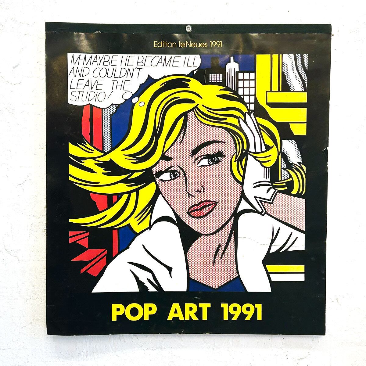 1991s Pop art calendar - Published by te Neues | PANIC ART MARKET