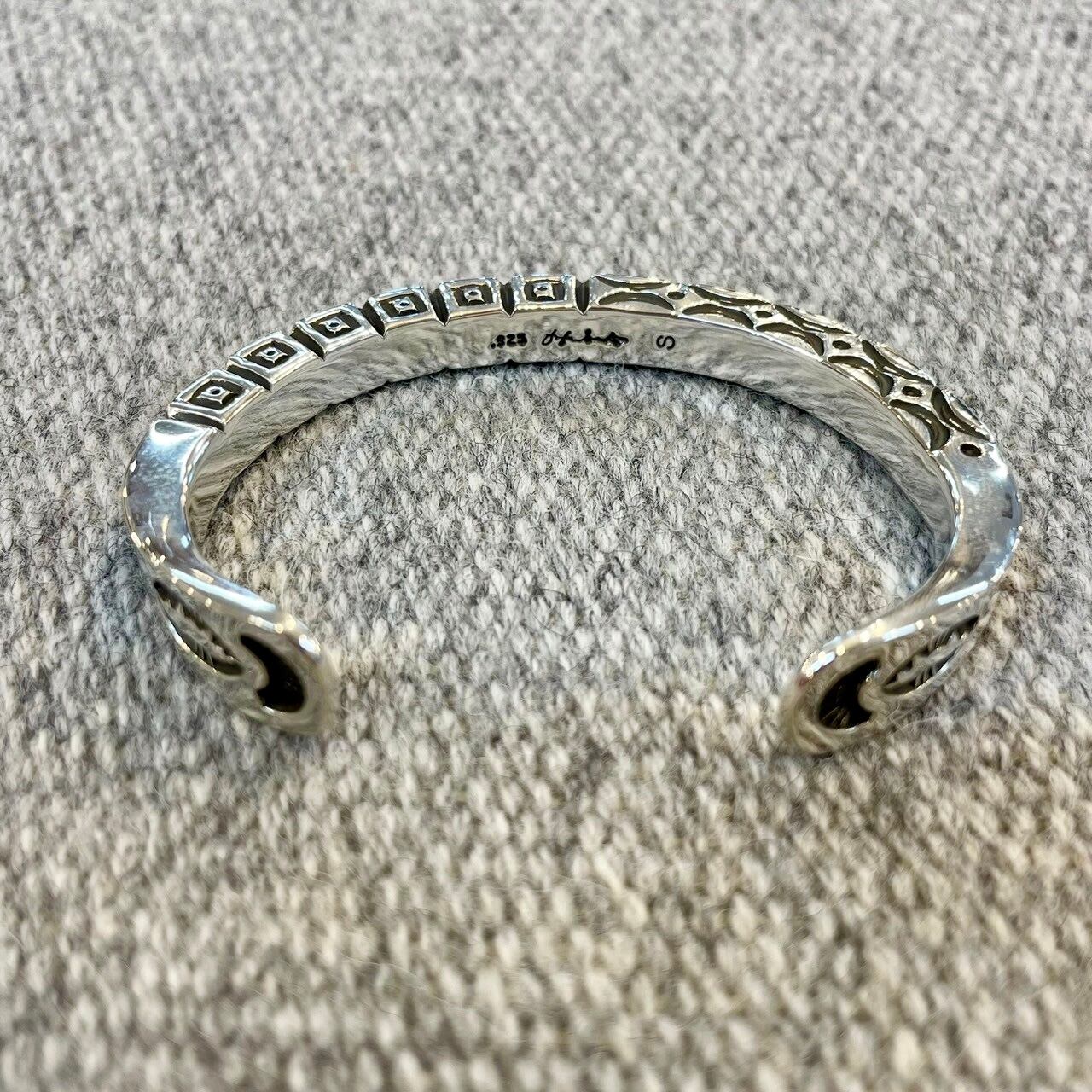 ライルセカテロ　バングル ライルセカテロ（Lyle Secatero）ヘビーゲージ4面スタンプ