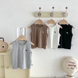 【80-120】夏作犬柄ノースリーブ ベスト