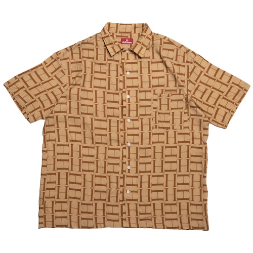 HELLRAZOR｜H MONO SHIRT (Beige)