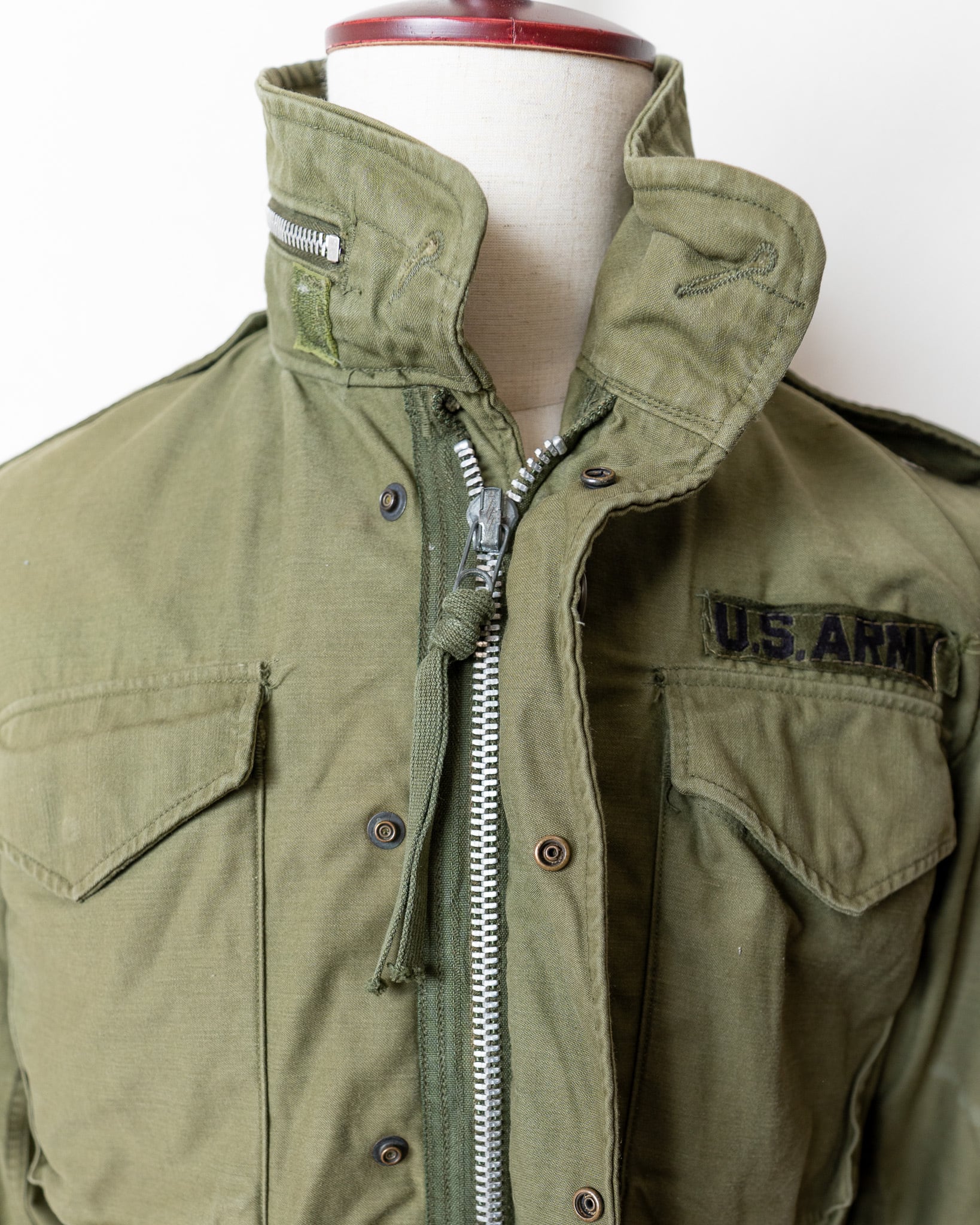 U.S.Army 70's M-65 Field Jacket 2nd Model OG-107 S-R 