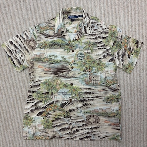 RALPH LAUREN RAYON HAWAIIAN SHIRT