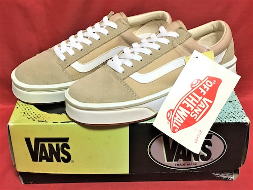 Vans（バンズ）NEW JAZZ（ニュージャズ）V2000 7.5 25.5cm ベージュ 2002