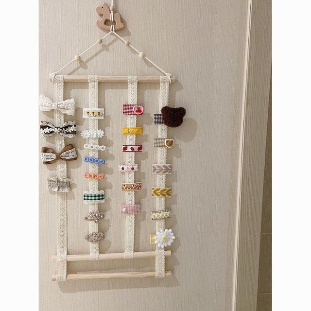 GOODS木製ヘアクリップ収納