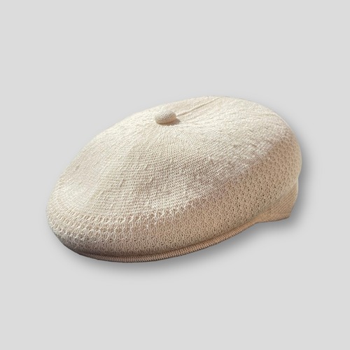 SOLARIS&CO. LINEN HUNTING CAP - GENTLEMAN (IVORY)