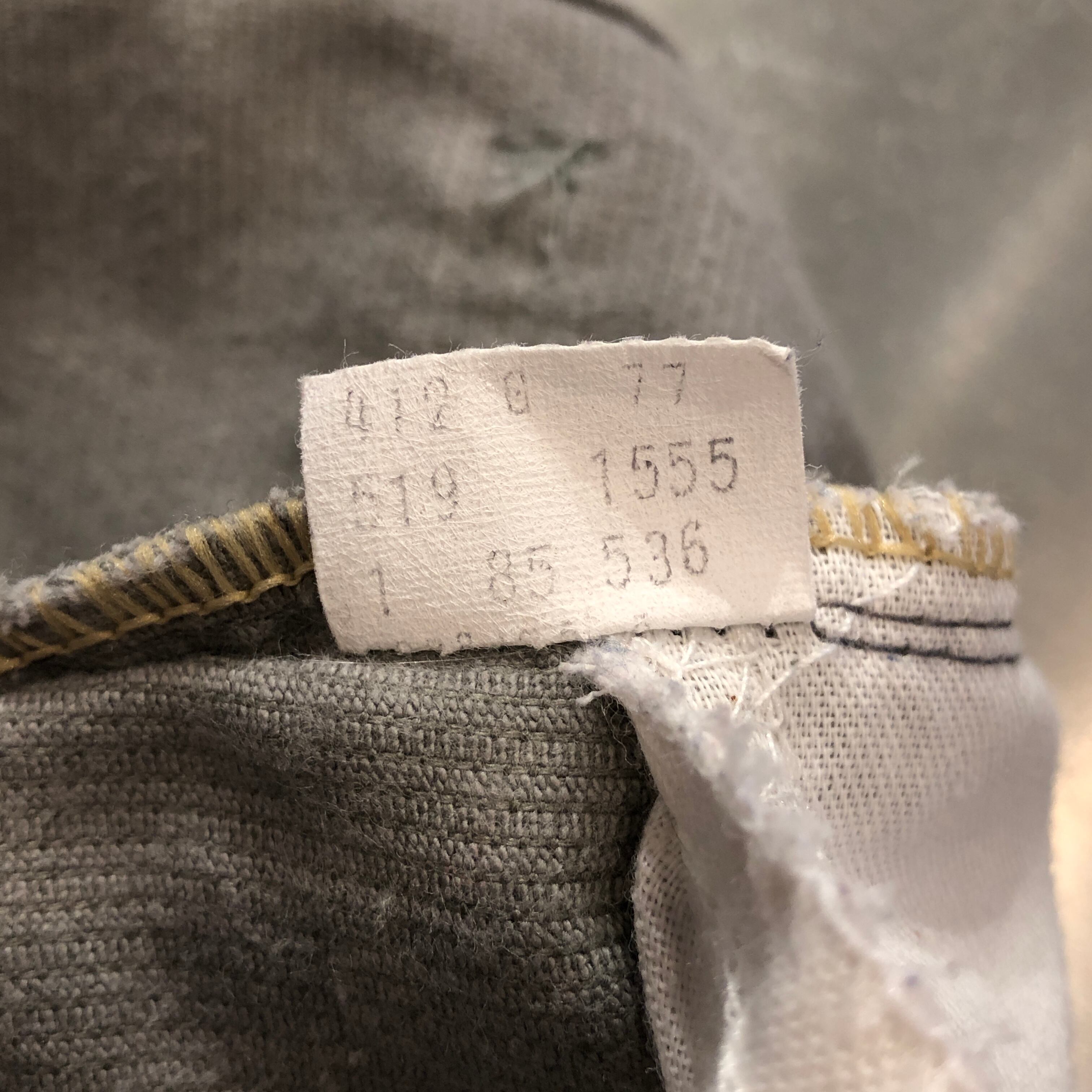 1980'S LEVI'S 519 GRAY CORDS PANT | safarionline