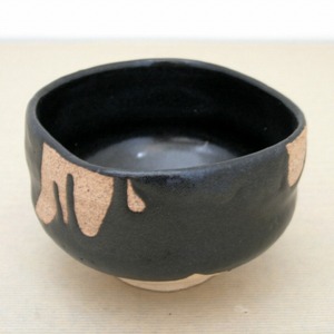 黒茶碗・No.150727-39・梱包サイズ60