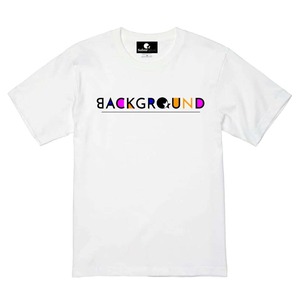 BackGroundTシャツ（ベビーフェイスホワイト）