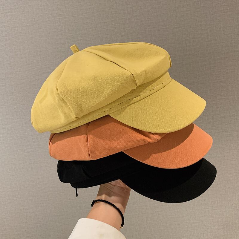 スプリングサマースタンダードレッド レトロ 帽子 春物 夏物 ベレット ヘアアクセサリー ブラック・アイド・ピーズ64050567611