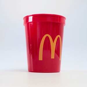 ✨️アメリカと言えばRED CUP✨️【 McDonald's ( マクドナルド ) 】 Plastic Cup / プラスティック カップ / プラカップ 〚アメリカン雑貨 アメトイ〛