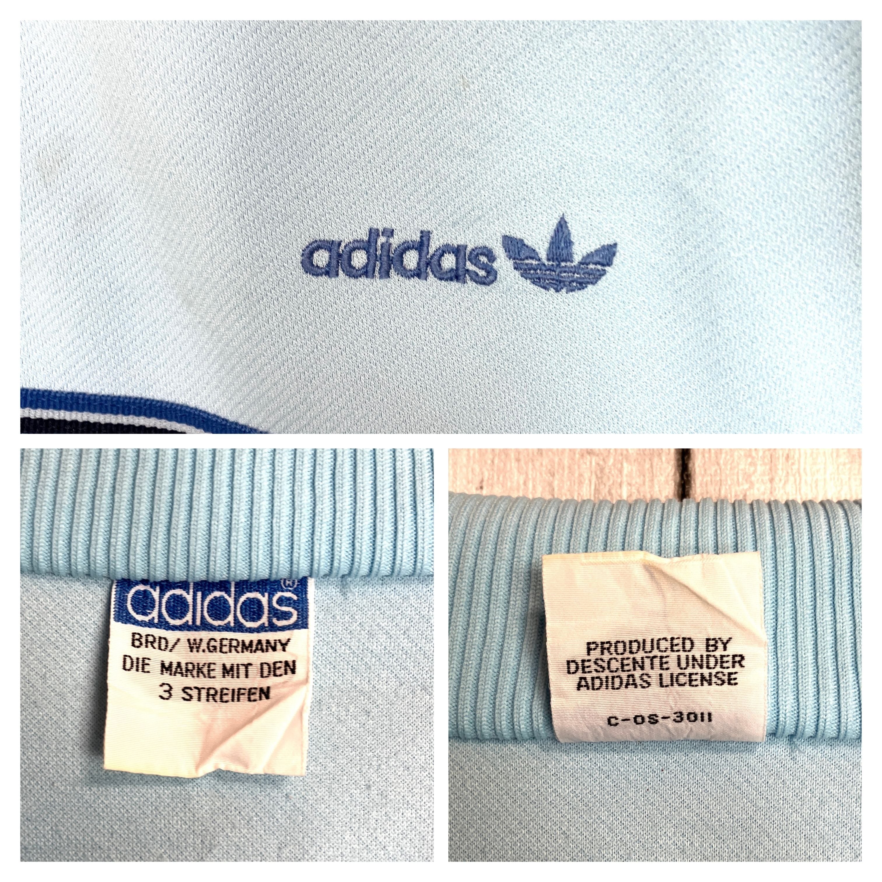 未使用 70s adidas アディダス 西ドイツタグ デサント正規品