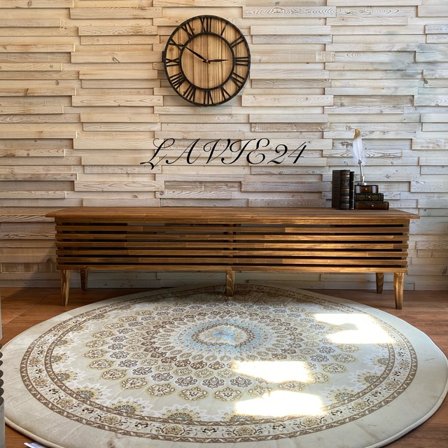 格子 140cm おしゃれ テレビ台 F2 猫脚風がキレイ 木製 収納 テレビボード ベンチ ローテーブル 相性○