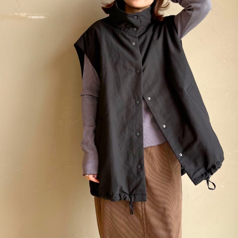 【 cafune; 】中綿ライトベスト