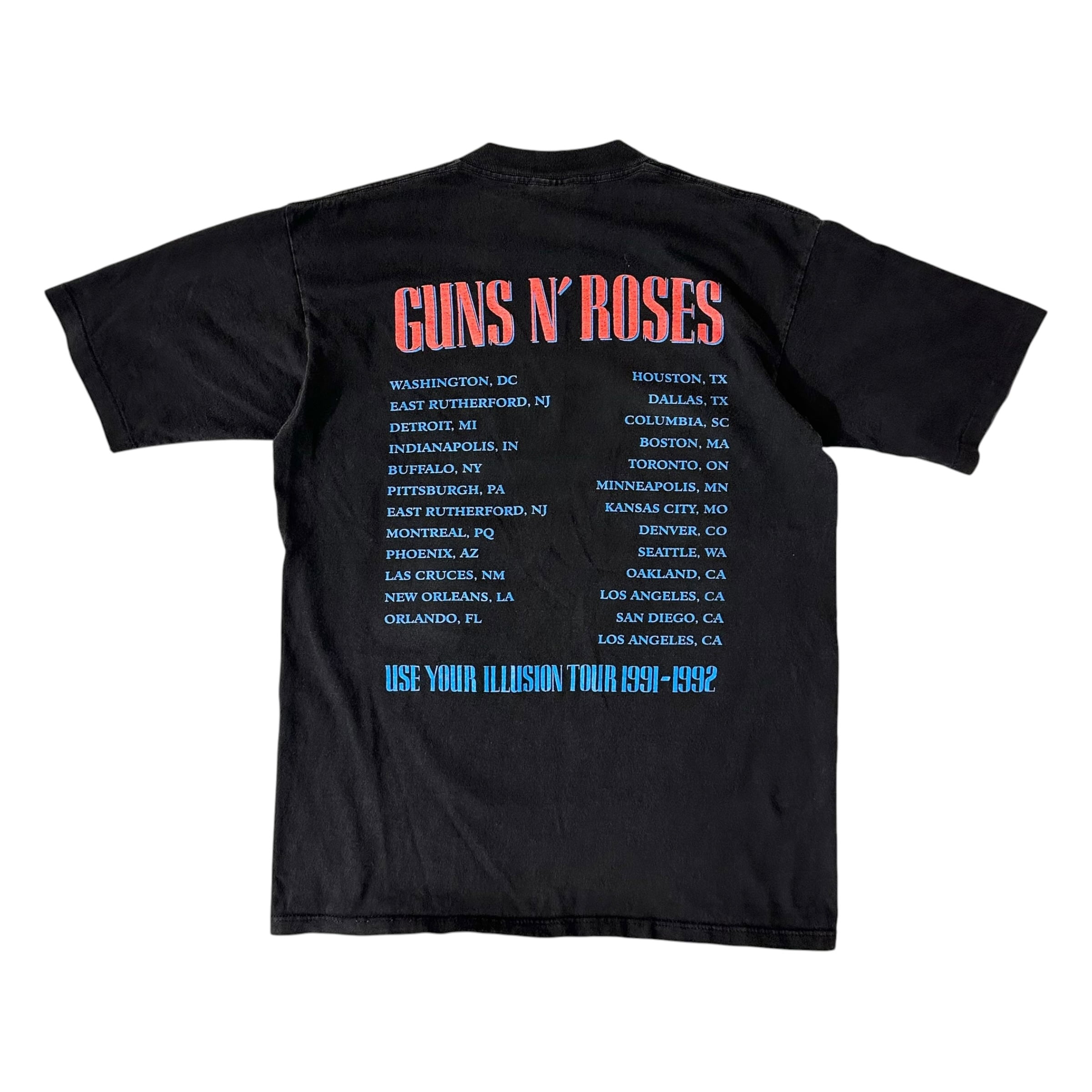 90s GUNS 'N' ROSES T-SHIRT | BerBerJin Yuhodo