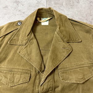 40's M-47 Jacket 4Pockets French Army  40年代 フランス軍 ジャケット ミリタリー ヴィンテージ ビンテージ  TT2026-0015