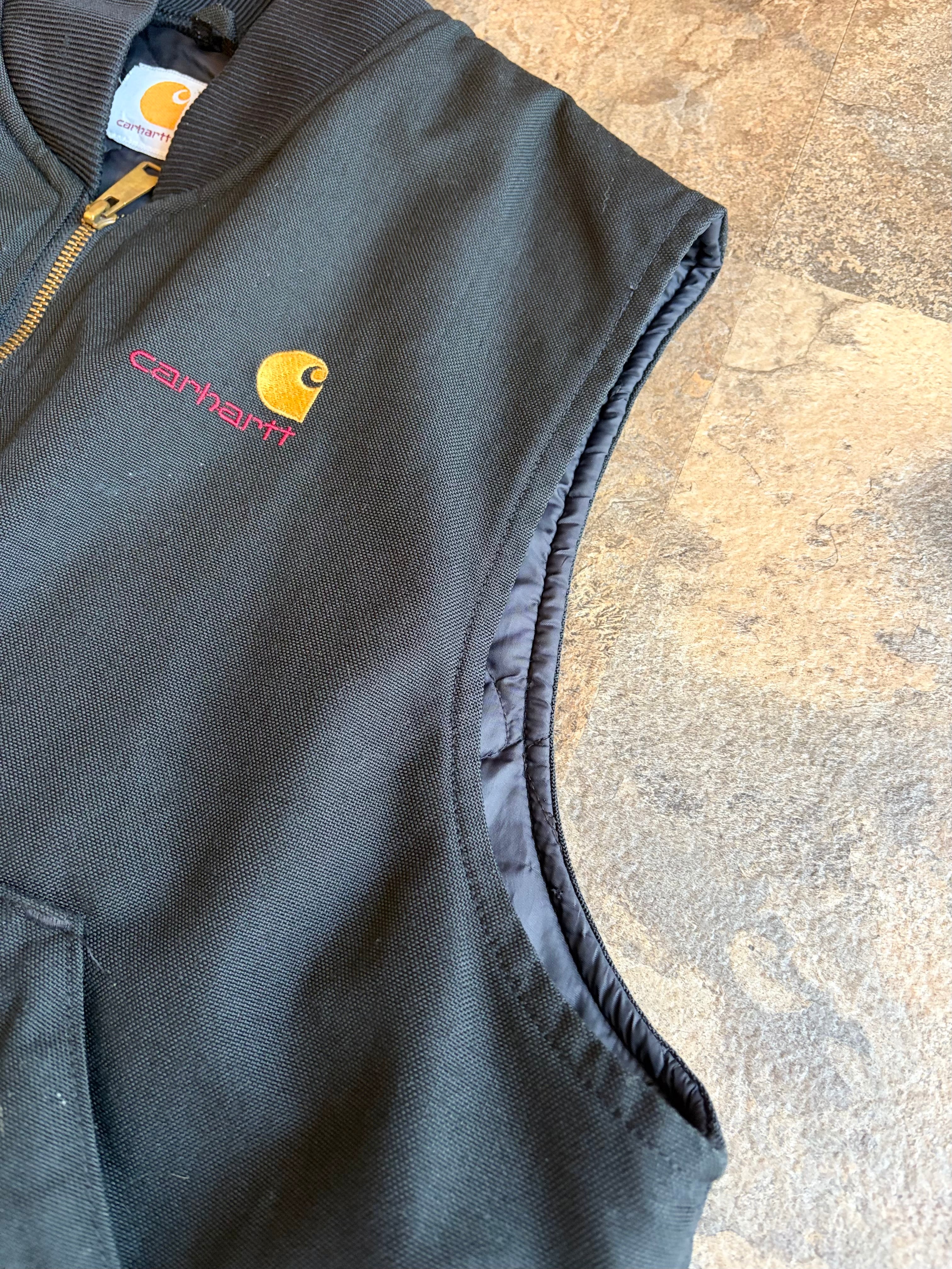 80-90s USA製 Carhartt カーハート ダックアークティックベスト
