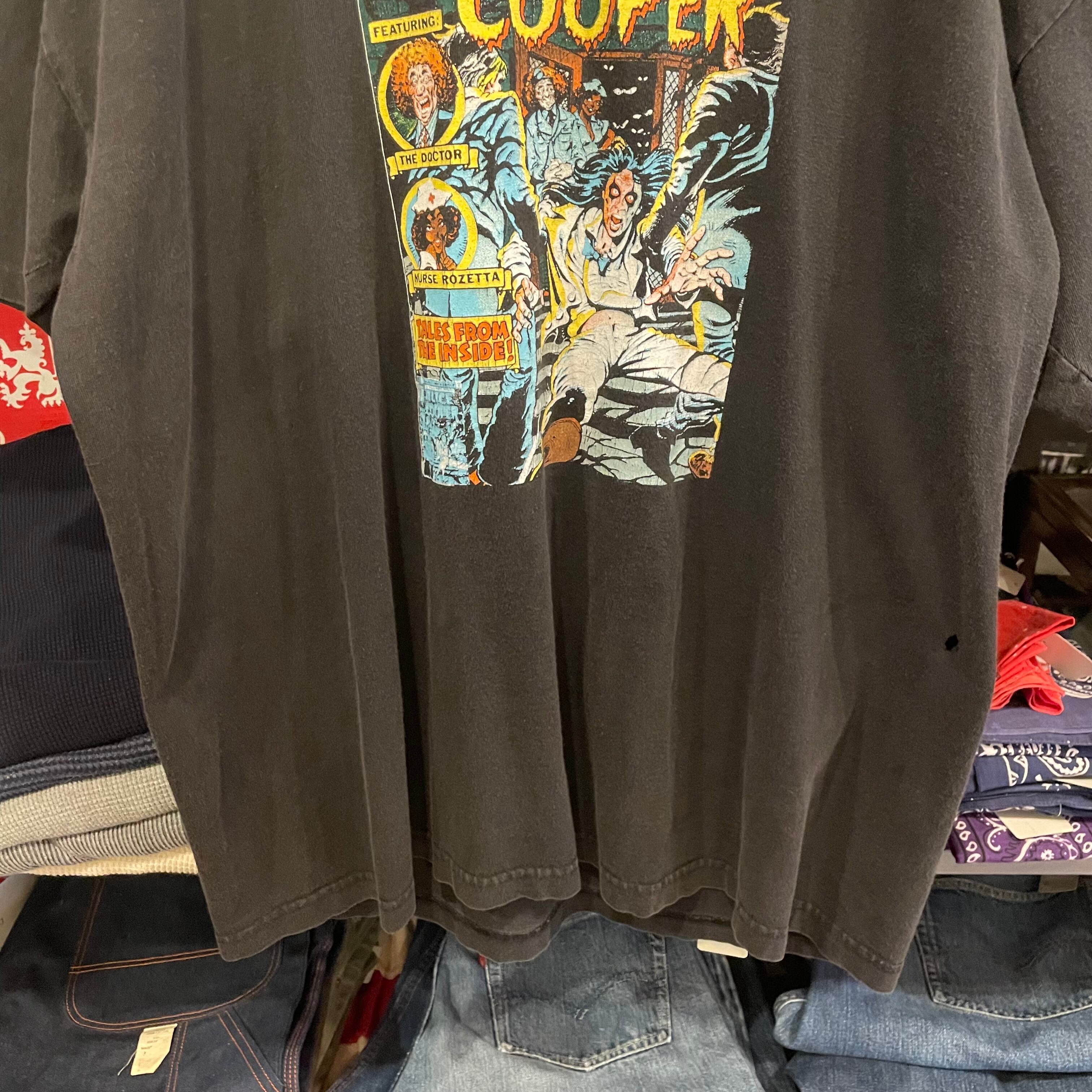 アリス・クーパー 白① Tシャツ XL ALICE COOPER