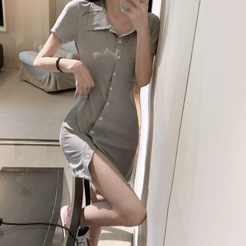 カラードレス サマーウェストショート カジュアル ストリート 大人ガーリー スウィート キュート 夏物 スカート ガールズファッション35050507633