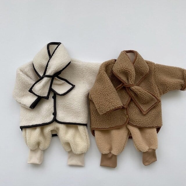 【BABY】ナチュラルもこもこアウター