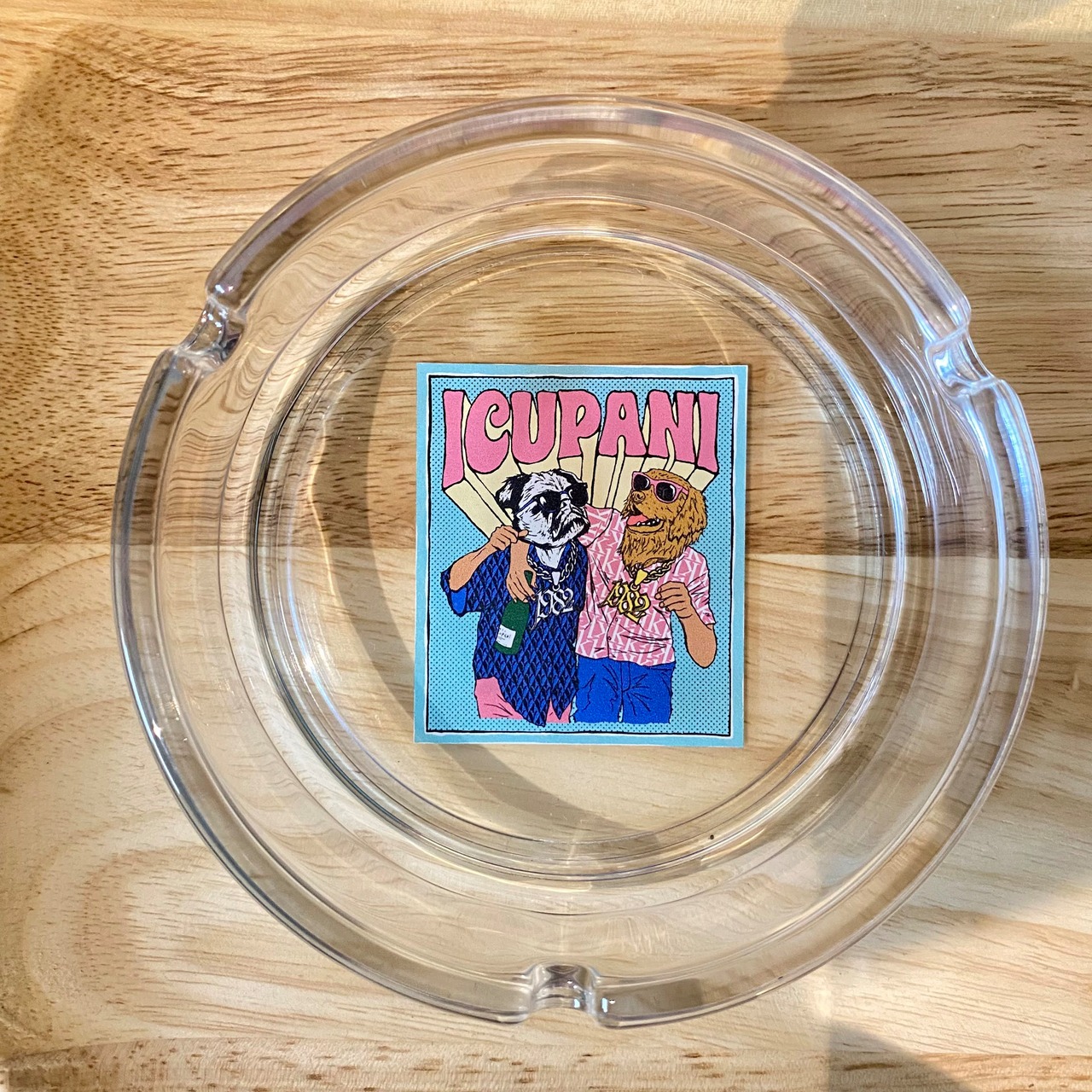 【ICUPANI】オリジナルデザイン　灰皿