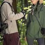 Water-Resistant Hooded Jacket for Men and Women Long Sleeve ◇4color H0650