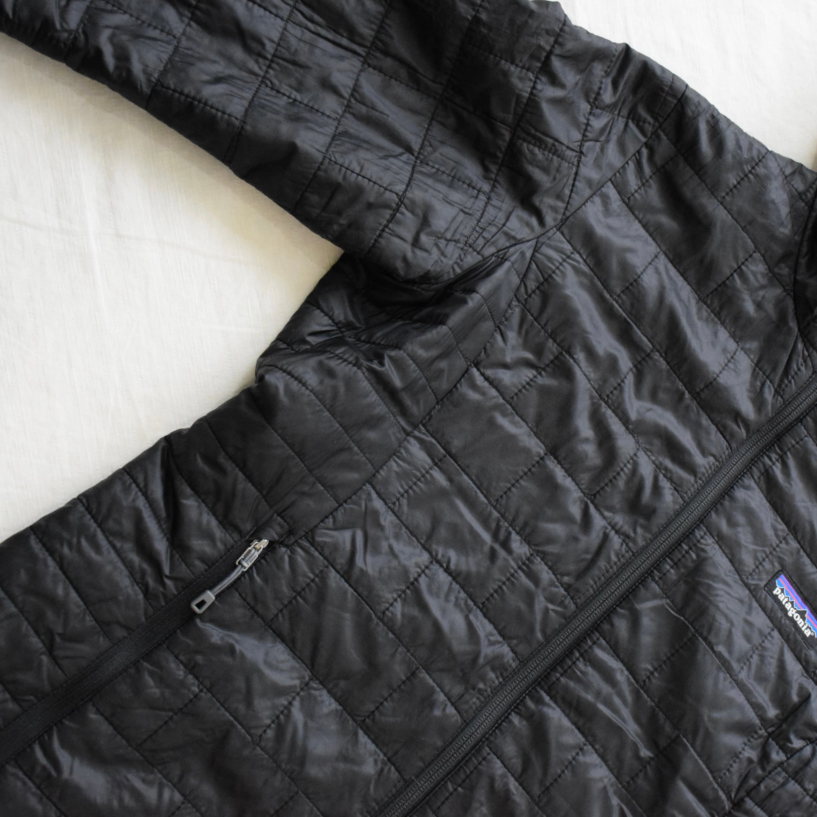Patagonia Nano Puff hoodie レディースS ブラック パタゴニア ナノ