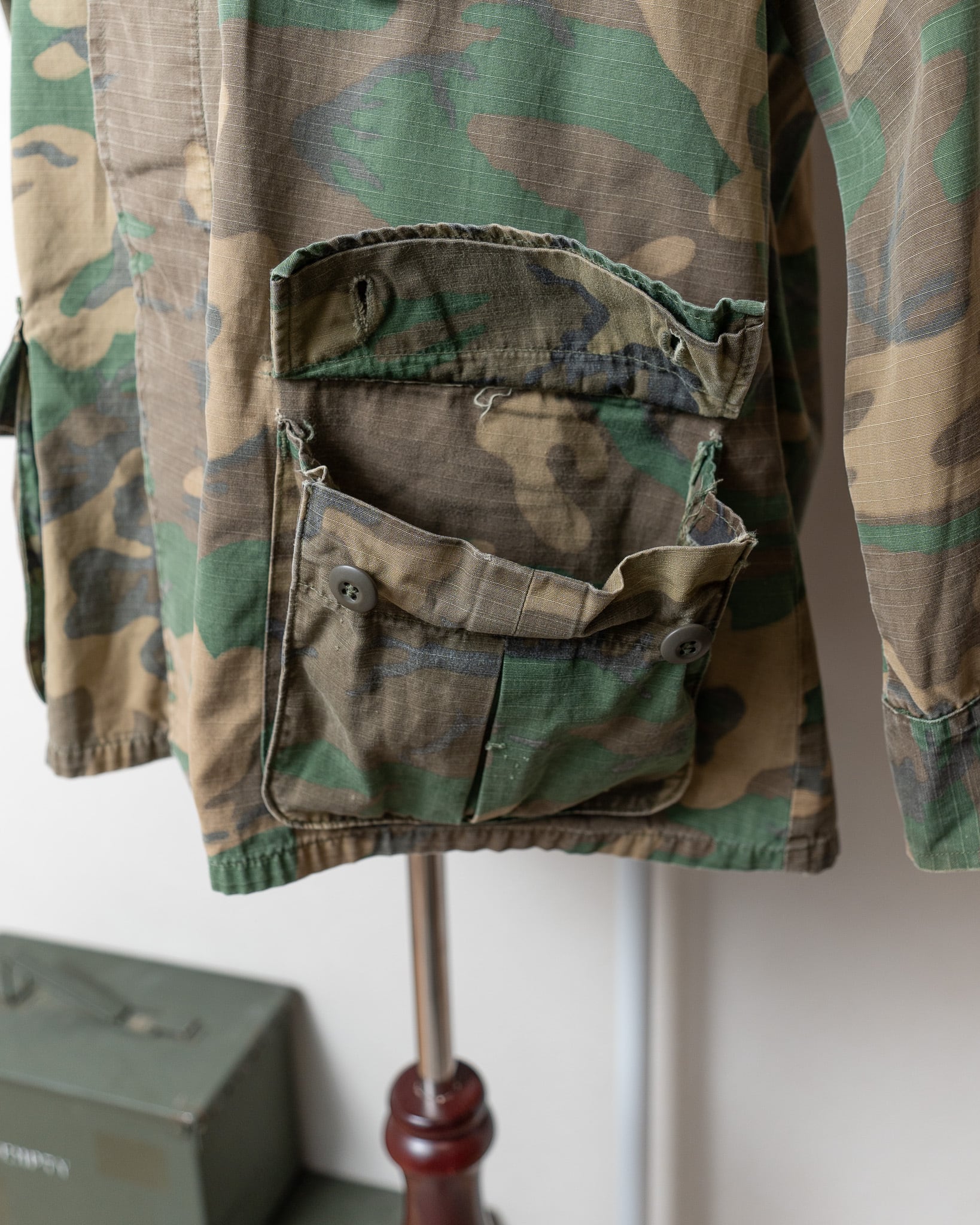 L-S】U.S.Army 60's Jungle Fatigue Jacket ERDL 