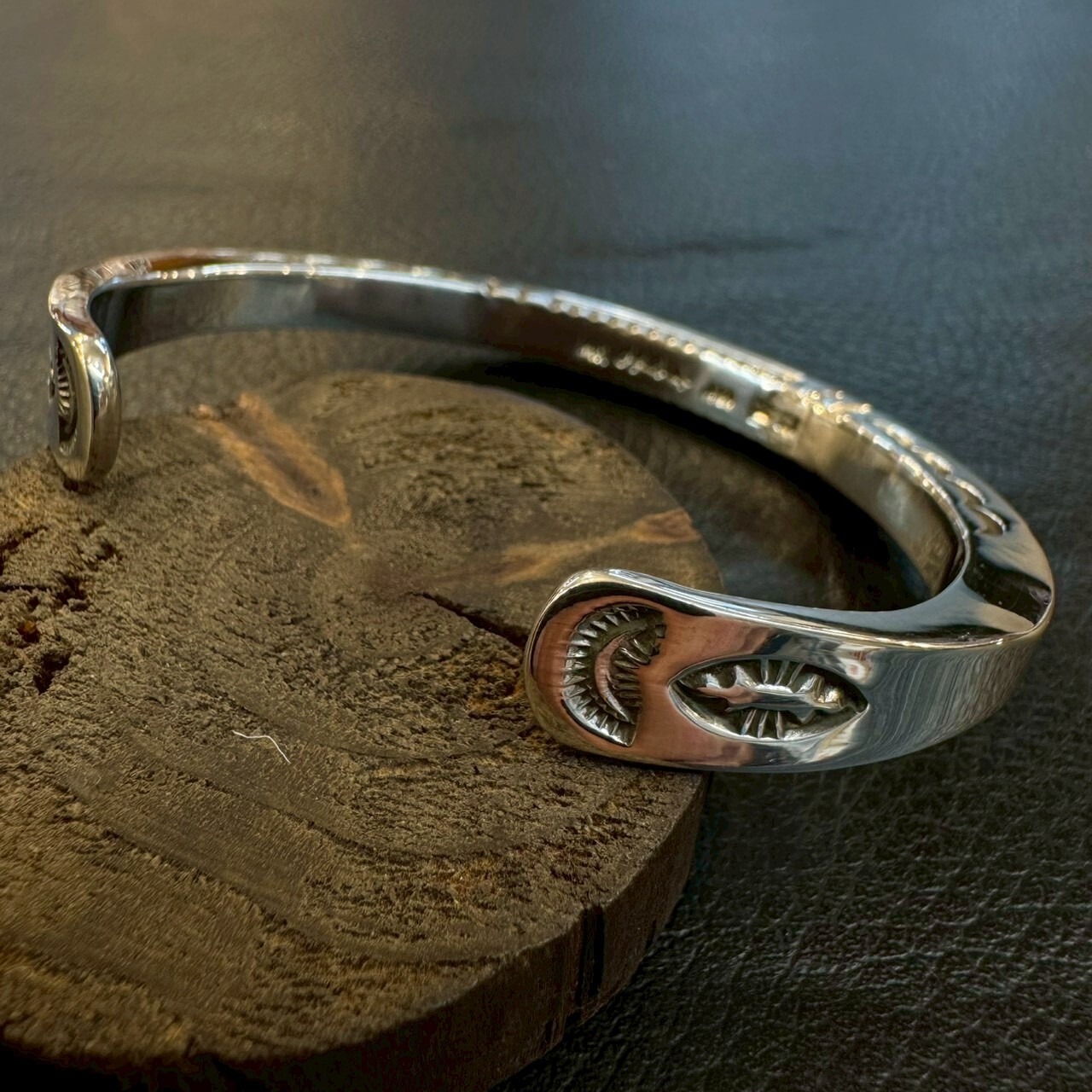 ライルセカテロ(Lyle Secatero) 14Kスクエアバングル MLサイズ - 3