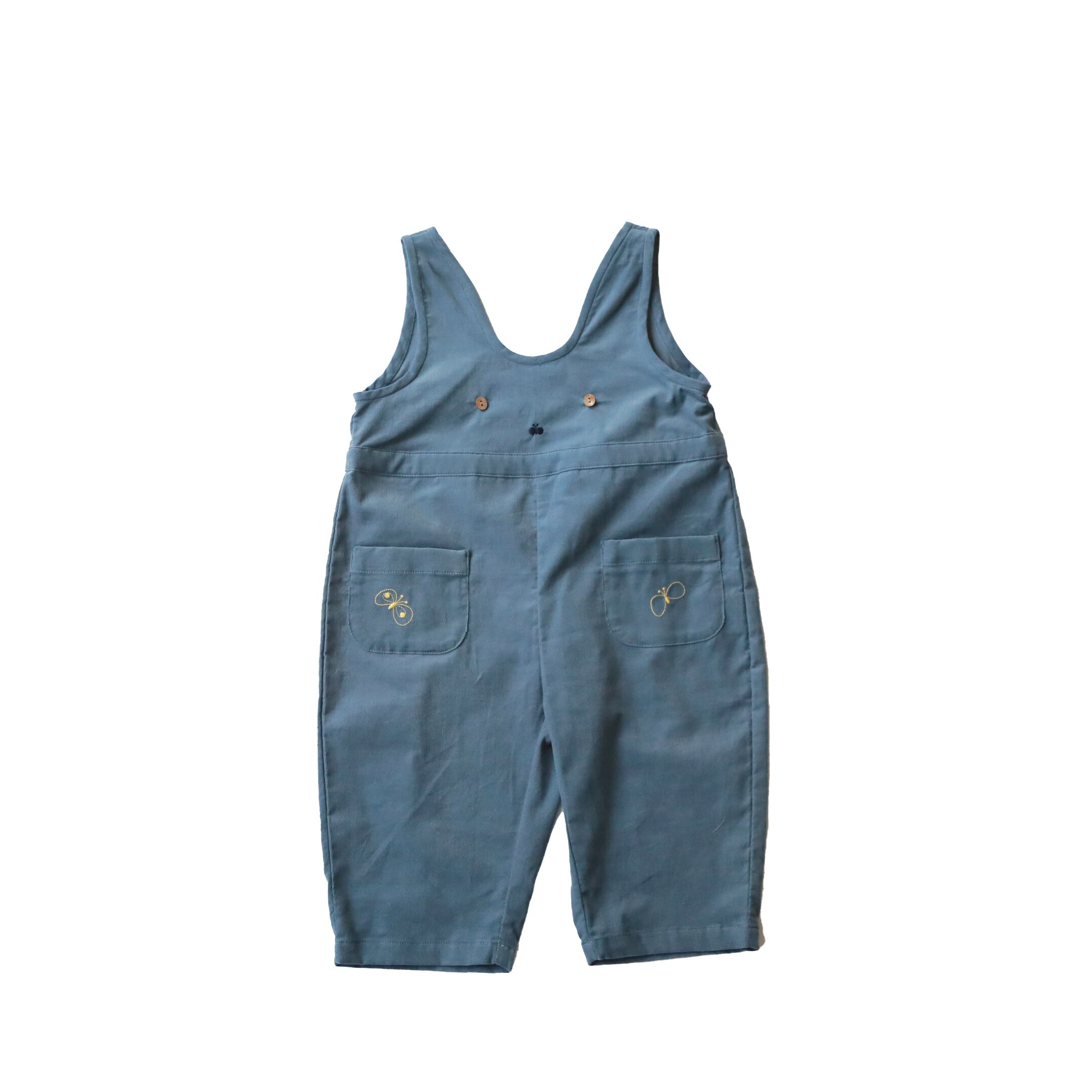 mina perhonen / choucho サロペット / blue / 80,90,100