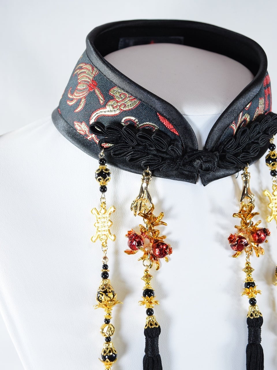 中華襟チョーカー | 或-arui-