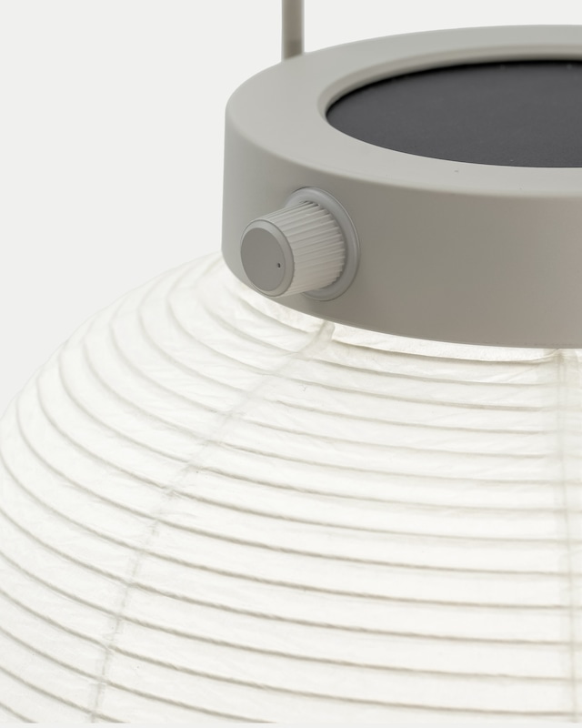 CHOCHIN × SOLAR LED LIGHT“ ANCOH ” / GREIGE