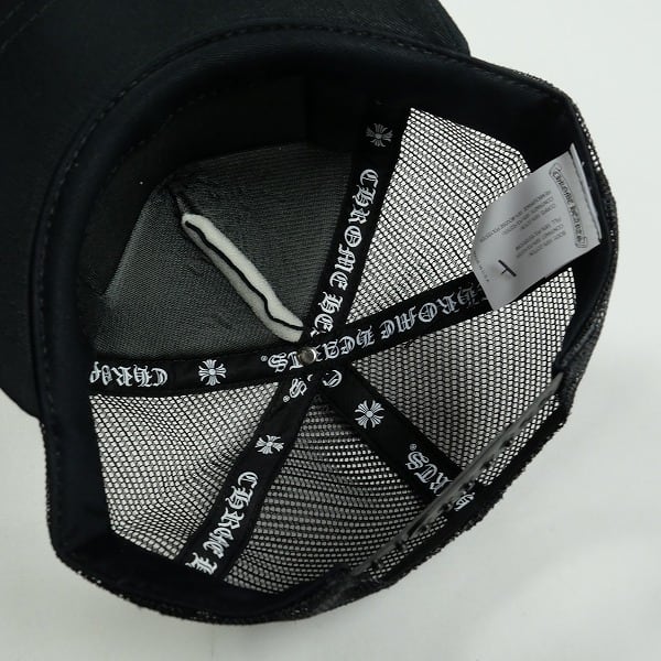 Size【フリー】 CHROME HEARTS クロム・ハーツ TRUCKER CAP BLACK FUCK