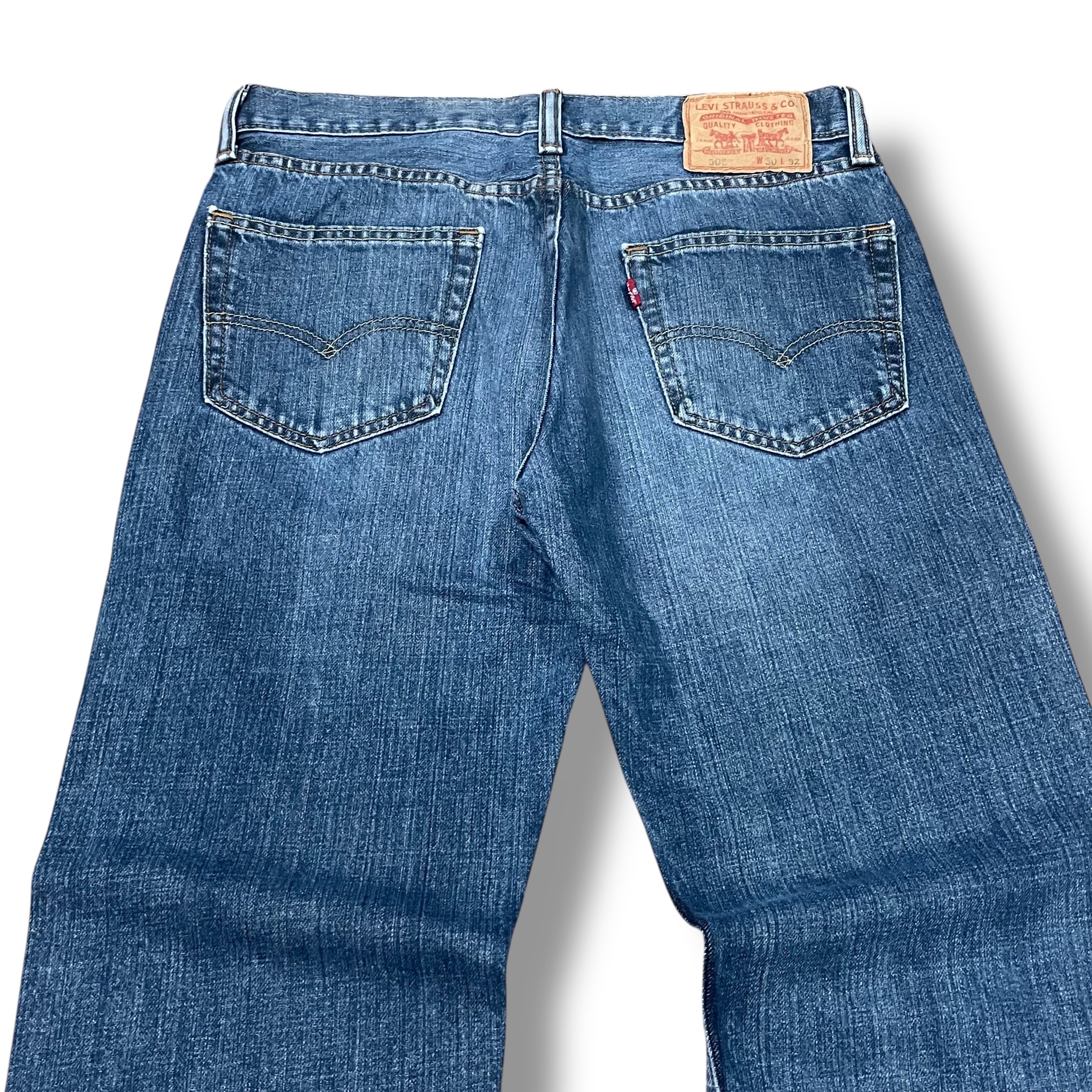 メンズ W32【③サンプル級色落】リーバイス505アイスブルー501