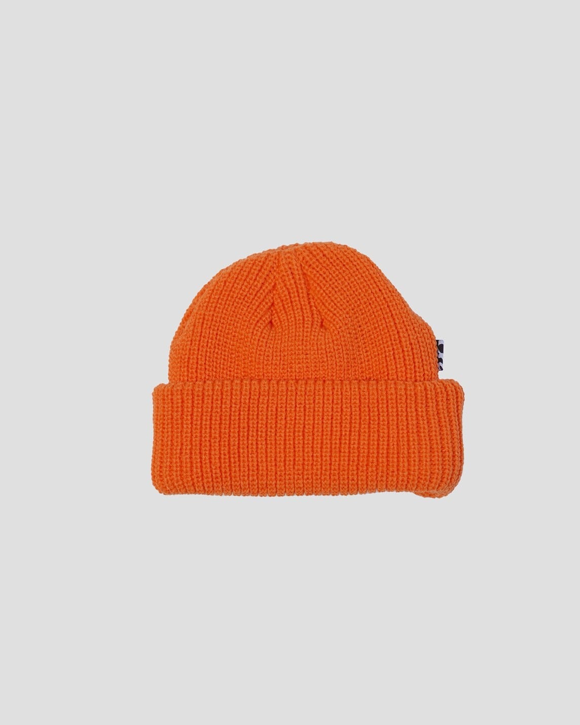 Spiral Logo Cuff Mark Beanie ORANGE | CRATE ATHLETICS