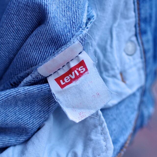 1990s Levi's 501 Damaged Denim Pants Made in USA / 90年代