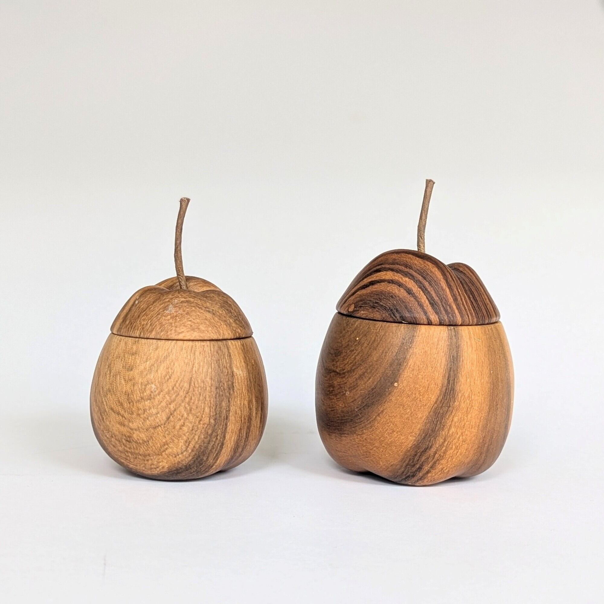 WOOD GRAIN CERAMIC JAR : Pear (S) | BamBooks the Heritage