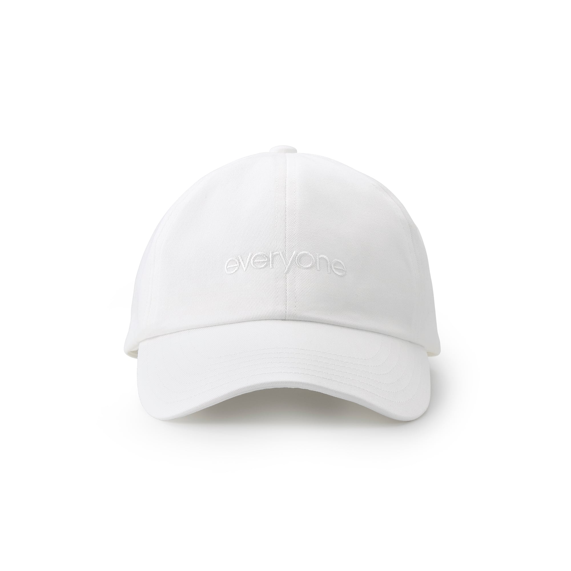 everyone og logo daily cap (WHITE/WHITE) | everyone