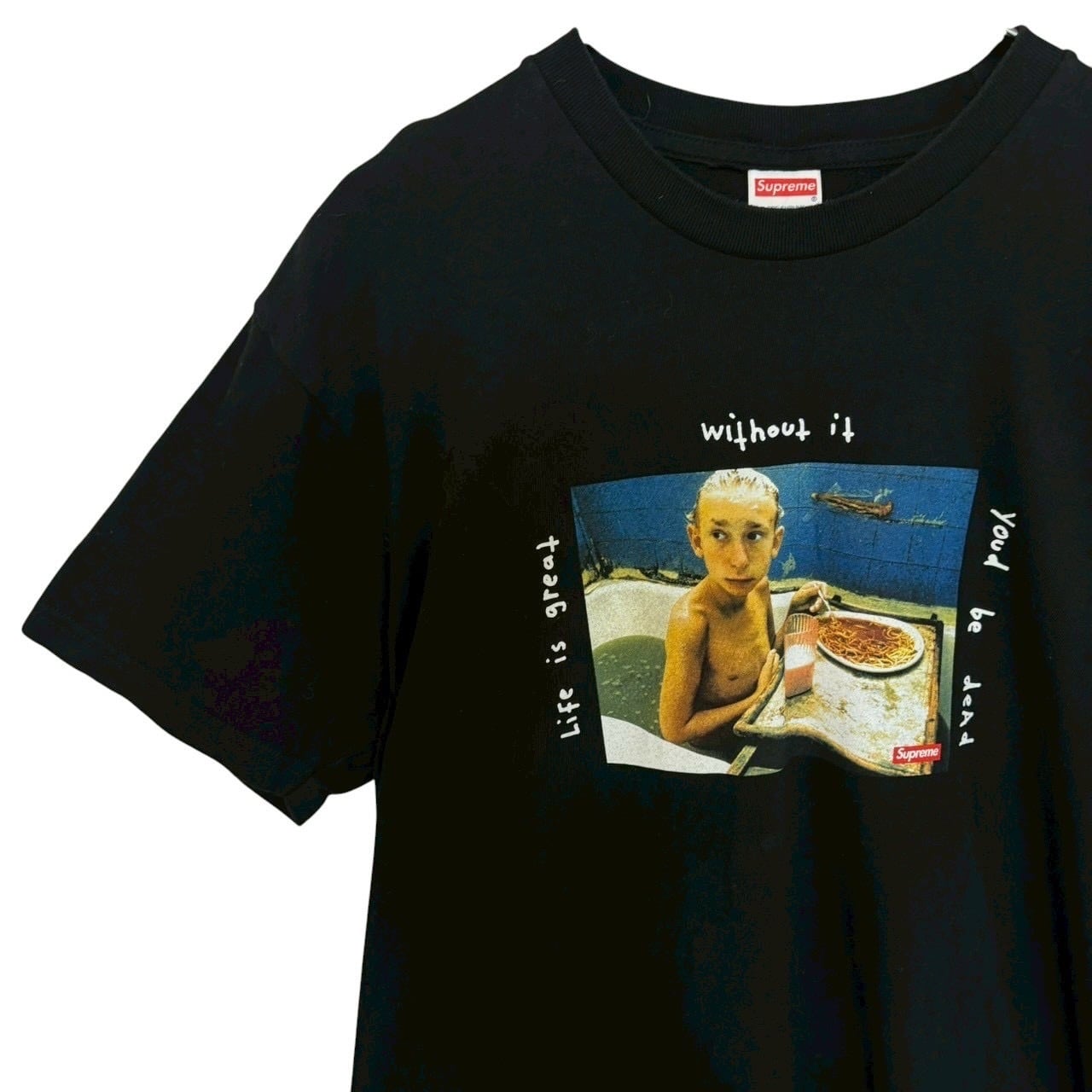 supreme シュプリーム Tシャツ L センターロゴ プリント GUMMO | 古着
