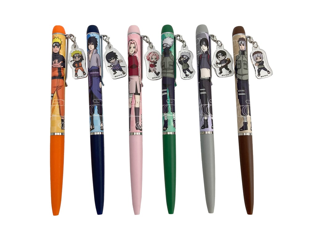 チャーム付きボールペン(全6種)【NARUTO&BORUTO 忍里