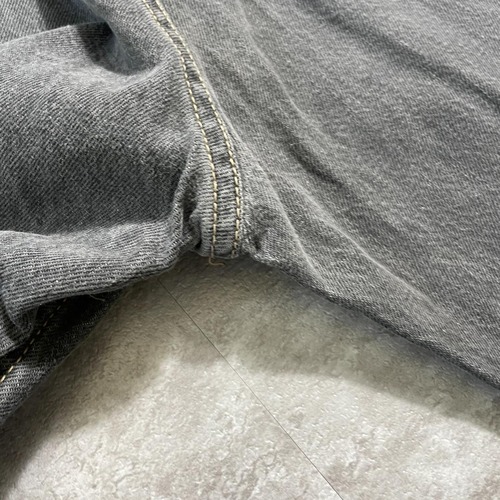 【W38 L32】 usa levi's 先染ブラック リーバイス 569 詳細写真15